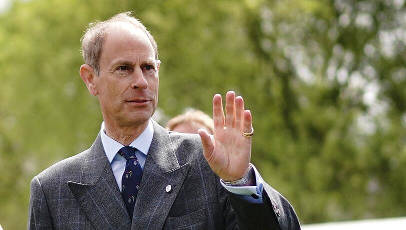 Prinz Edward ist aktuell auf Deutschlandreise.