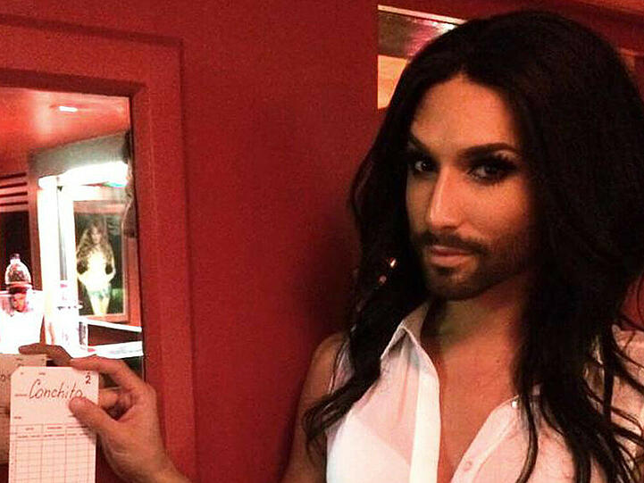 Conchita Wurst im "Crazy Horse"