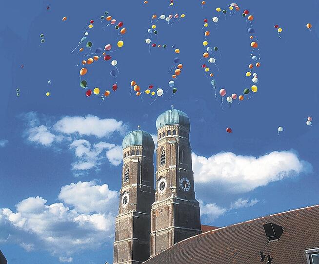 Der 850. Geburtstag der Stadt München wurde 2008 groß gefeiert