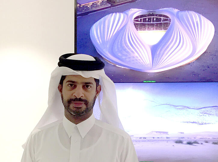 Nasser Al Khater, Vize-Chef des WM-OK.