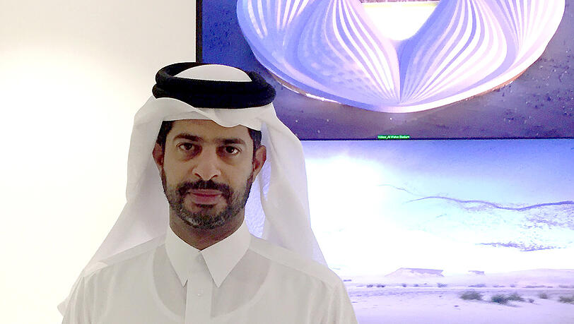 Nasser Al Khater, Vize-Chef des WM-OK. Nasser Al Khater, Vize-Chef des WM-OK.
