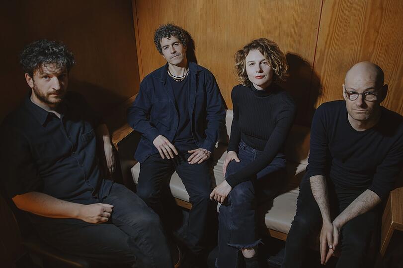 Das Sturm-Projekt: Anna Maria Sturm mit Peter Gall (links), Nicola Andrioli und Sven Faller.