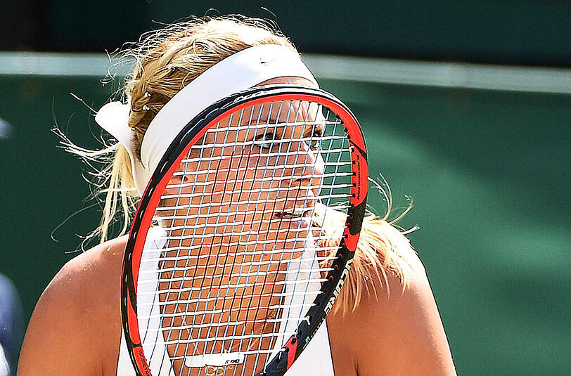 Sabine Lisicki ist in der ersten Runde von Stanford ausgeschieden. (Archivbild)