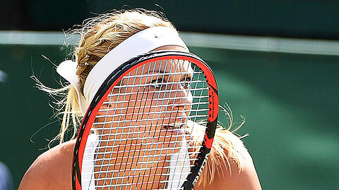 Sabine Lisicki ist in der ersten Runde von Stanford ausgeschieden. (Archivbild)