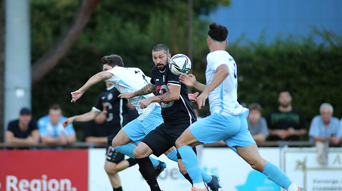 Sascha Mölders traf für den TSV Landsberg gegen den Löwen-Nachwuchs.
