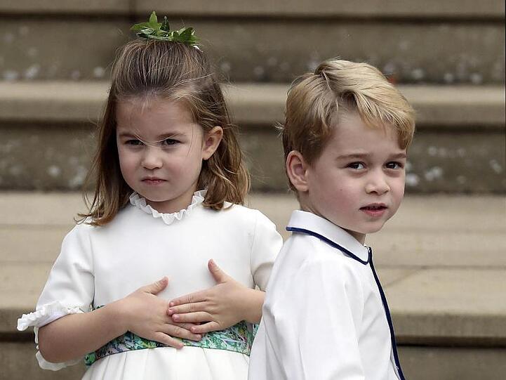 Prinzessin Charlotte ist zwei Jahre jünger als ihr Bruder Prinz George.