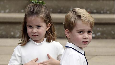 Prinzessin Charlotte ist zwei Jahre jünger als ihr Bruder Prinz George.