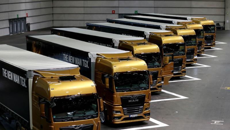 Die entwickelte Lastwagen von MAN sollen bis zu 8 Prozent weniger Sprit verbrauchen. Die entwickelte Lastwagen von MAN sollen bis zu 8 Prozent weniger Sprit verbrauchen.