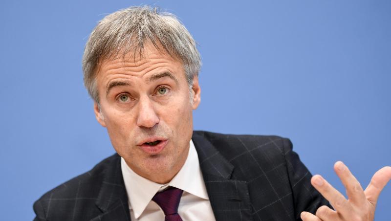 Bitkom-Präsident Achim Berg Ende vergangenen Jahres bei einer Pressekonferenz in Berlin. Bitkom-Präsident Achim Berg Ende vergangenen Jahres bei einer Pressekonferenz in Berlin.