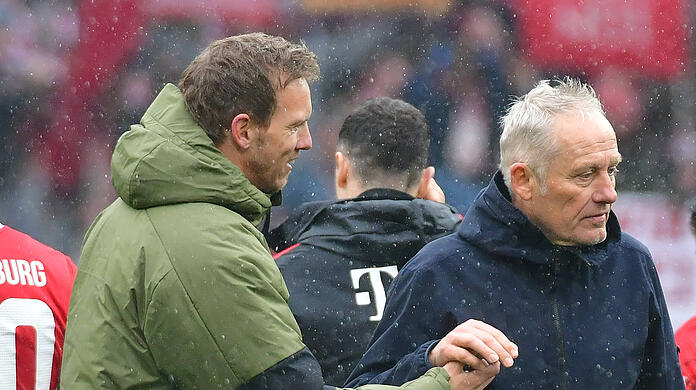 Bayern-Coach Julian Nagelsmann will sich bei Christian Streich entschuldigen.