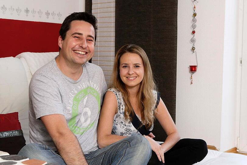 Sara Diekemper und Patrick Ableitner haben eine Zeitschaltuhr für den Router angeschafft.