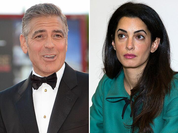 Hochzeit schon in diesem Sommer? George Clooney und Amal Alamuddin sind verlobt.