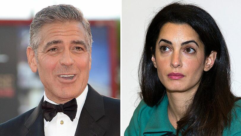 Hochzeit schon in diesem Sommer? George Clooney und Amal Alamuddin sind verlobt. Hochzeit schon in diesem Sommer? George Clooney und Amal Alamuddin sind verlobt.