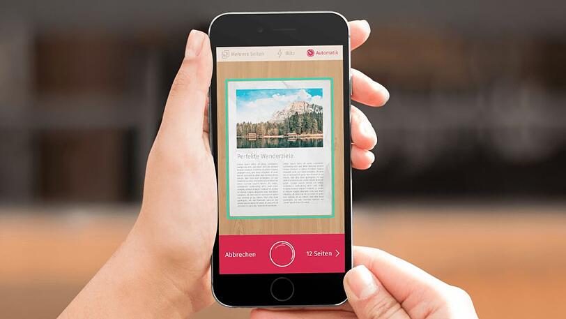 So mancher Schreibtisch versinkt unter lauter Zetteln &ndash; mit der App Scanbot kann der Papierkram archiviert und geordnet werden.