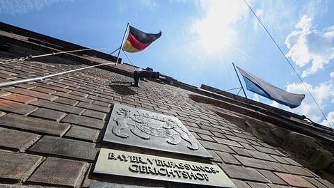 Das Gerichtsgebäude vom Oberlandesgericht München in der Prielmayerstraße. Foto: Matthias Balk/dpa/Archivbild