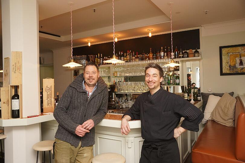Markus Schaegger und Jan Rubbenstroht im Huckebein .