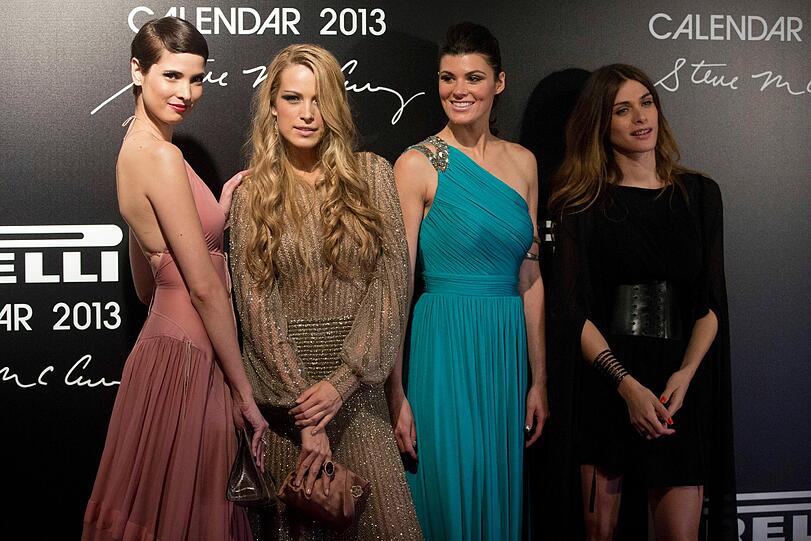 Von links: Hanaa Ben Abdesslem, Petra Nemcova, Summer Rayne Oakes und Elisa Sednaoui