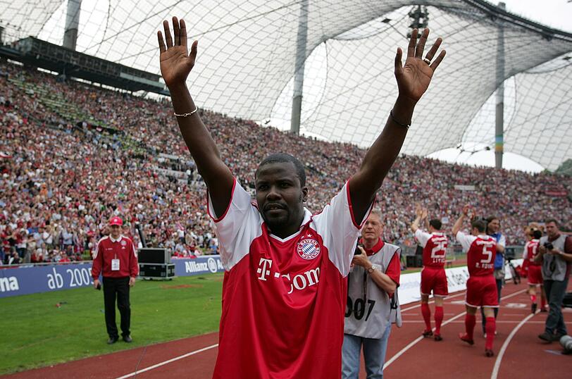 Sammy Kuffour: Spielte von 1996 bis 2005 für den FC Bayern.