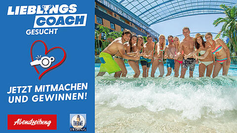 Die AZ und die Therme Erding suchen Münchens Lieblingscoach.