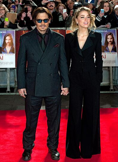 Amber Heard und Johnny Depp lassen sich scheiden