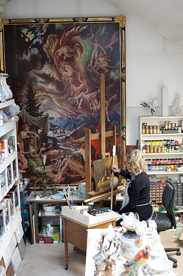 Das Atelier Braunmiller ist Werkstatt, Museum und Familienhaus in einem.