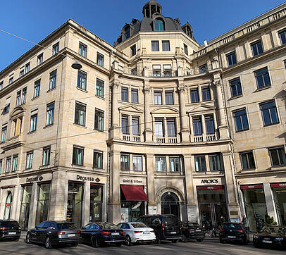 Die Degussa Niederlassung in München. Die Degussa Niederlassung in München.