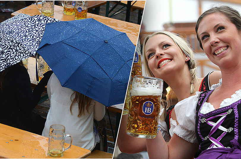 Sonne oder Regen zum Wiesn-Start?