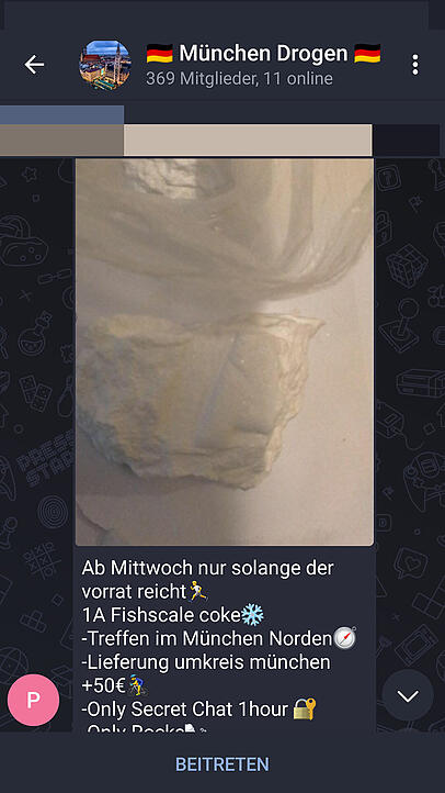 In dem Messenger-Dienst bleiben die Nutzer anonym - das schätzen Dealer wie Käufer. In dem Messenger-Dienst bleiben die Nutzer anonym - das schätzen Dealer wie Käufer.