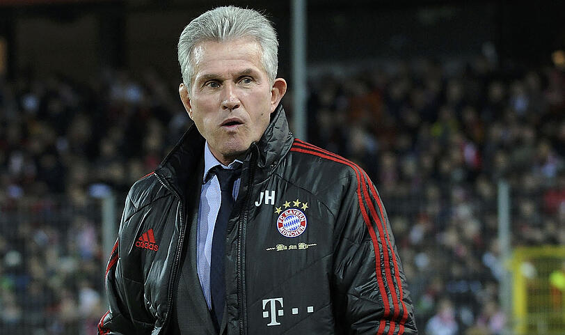 Bayern-Coach Jupp Heynckes.