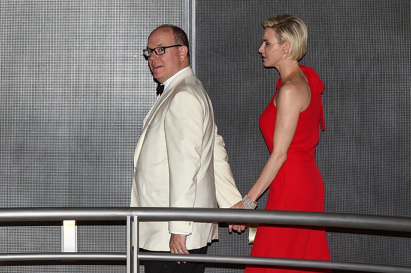 Fürstin Charlene und Fürst Albert bei der Rot-Kreuz-Gala in Monaco