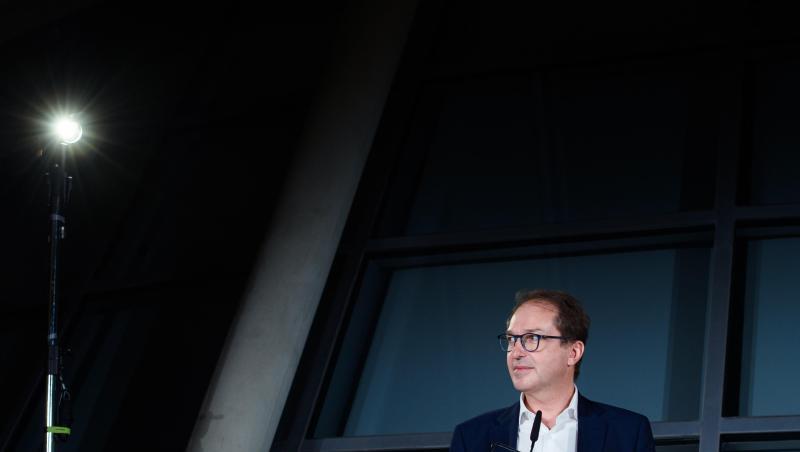 Alexander Dobrindt,CSU-Landesgruppenchef, äußert sich während eines Pressestatements im Reichstagsgebäude. Foto: Gregor Fischer/dpa/Archivbild Alexander Dobrindt,CSU-Landesgruppenchef, äußert sich während eines Pressestatements im Reichstagsgebäude. Foto: Gregor Fischer/dpa/Archivbild