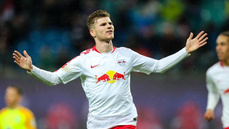 Noch im Trikot von RB Leipzig: Nationalspieler Timo Werner. Noch im Trikot von RB Leipzig: Nationalspieler Timo Werner.