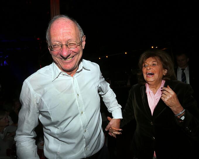 Franz Maget und Charlotte Knobloch