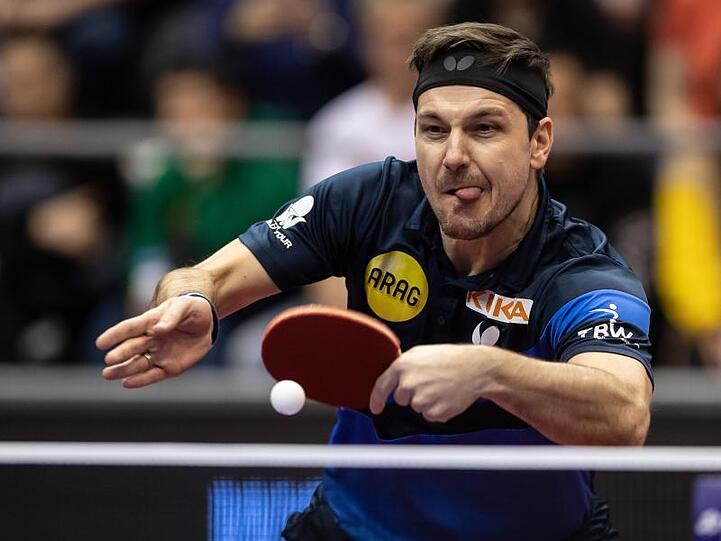 Hat zum fünften Mal nacheinander gegen die Nummer eins des Tischtennis verloren: Timo Boll in Aktion.