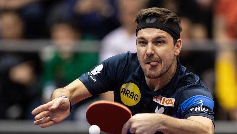Hat zum fünften Mal nacheinander gegen die Nummer eins des Tischtennis verloren: Timo Boll in Aktion. Hat zum fünften Mal nacheinander gegen die Nummer eins des Tischtennis verloren: Timo Boll in Aktion.