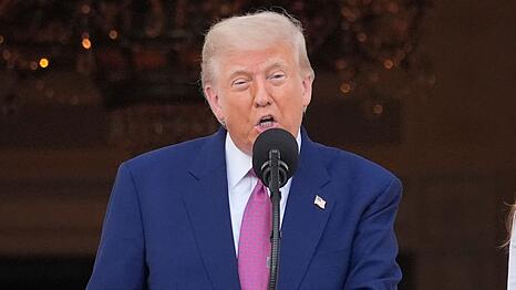 Trump schaltet einen Gang zurück. (Archivbild)
