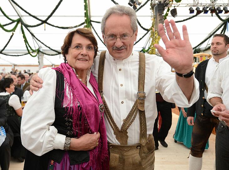 Ude mit Ehefrau Edith.