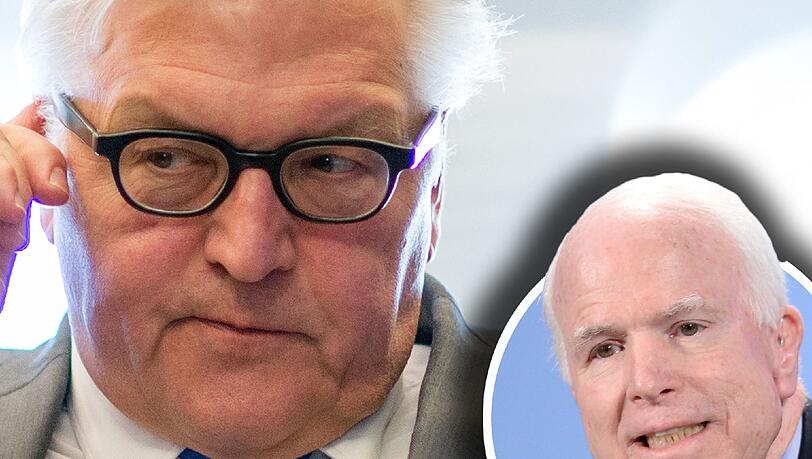 Ärger mit Gruppe 47: McCain poltert gegen Steinmeier los Ärger mit Gruppe 47: McCain poltert gegen Steinmeier los
