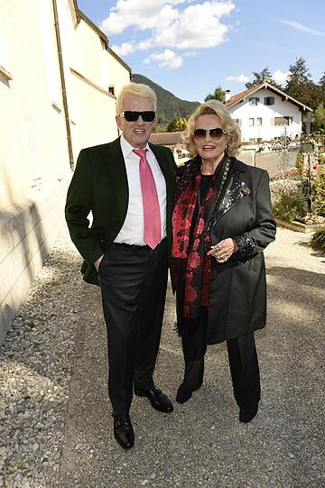 Unter den Gästen: Sänger Heino und seine Frau Hannelore.