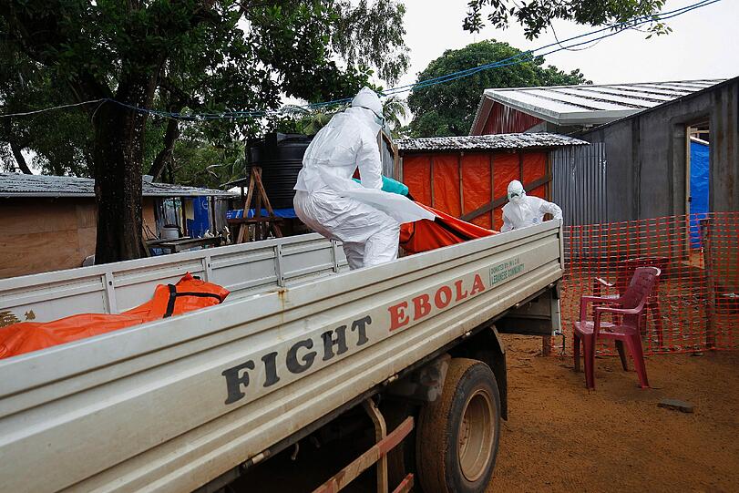 Derzeit gibt es pro Woche etwa 1000 neue Ebola-Fälle. Die Sterblichkeit liegt bei 70 Prozent.