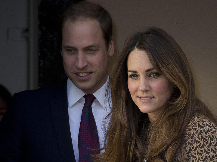 Es wird erwartet, dass sich Kate und William schon kurz nach der Geburt ihres zweiten Kindes zeigen werden