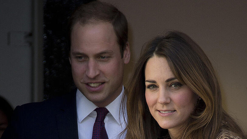 Es wird erwartet, dass sich Kate und William schon kurz nach der Geburt ihres zweiten Kindes zeigen werden Es wird erwartet, dass sich Kate und William schon kurz nach der Geburt ihres zweiten Kindes zeigen werden