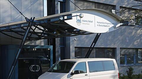 Zentrale der Hilfsorganisation "Islamic Relief Deutschland" in Köln.