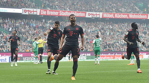 Erzielte erneut das wichtige 1:0 für den FC Bayern: Serge Gnabry.