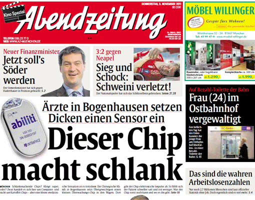 Jahres-Rückblick: Rückblick: Das Jahr 2011 in AZ-Schlagzeilen - München - Abendzeitung München