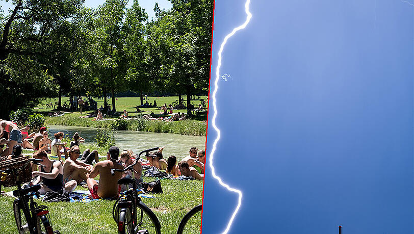 Am Wochende wird's gewittrig und es kühlt ab. Ab Dienstag kommt der Sommer dann zurück. Am Wochende wird's gewittrig und es kühlt ab. Ab Dienstag kommt der Sommer dann zurück.