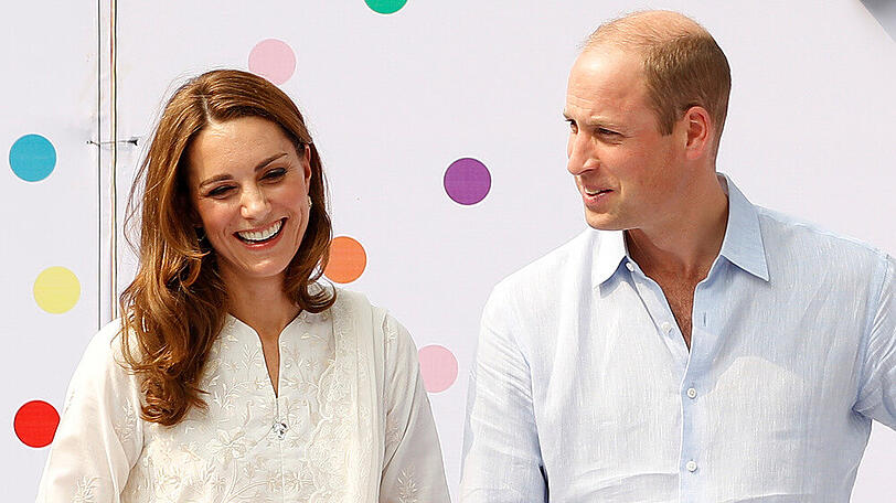 Herzogin Kate und Prinz William haben persönliche Weihnachtskarten gestaltet