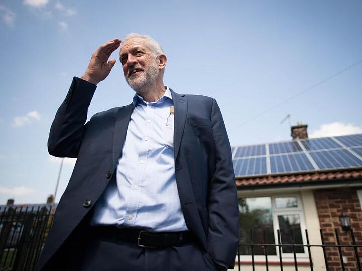 Jeremy Corbyn ist Vorsitzender der Labour Partei in Großbritannien.