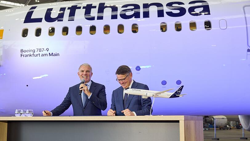 Die Boeing 787 ist bereits die siebte Lufthansa-Maschine, die den Namen des größten deutschen Drehkreuzes Frankfurt trägt.
