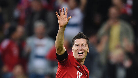 Fünf Treffer in 9 Minuten: Robert Lewandowski.